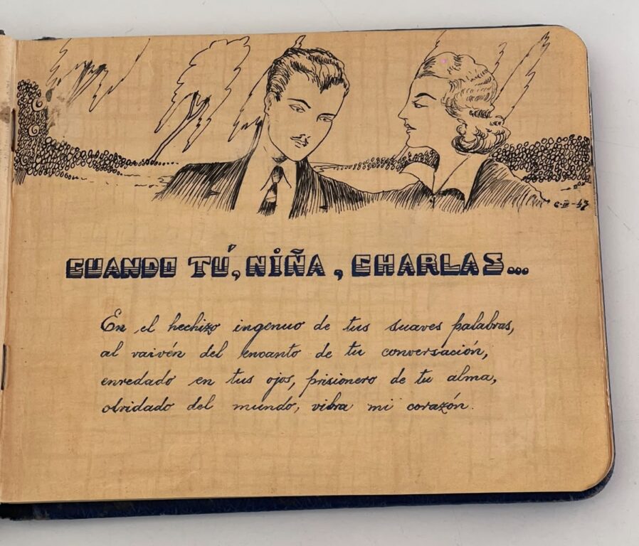 La pareja evita mirarse al margen una fecha esconde la pista principal.