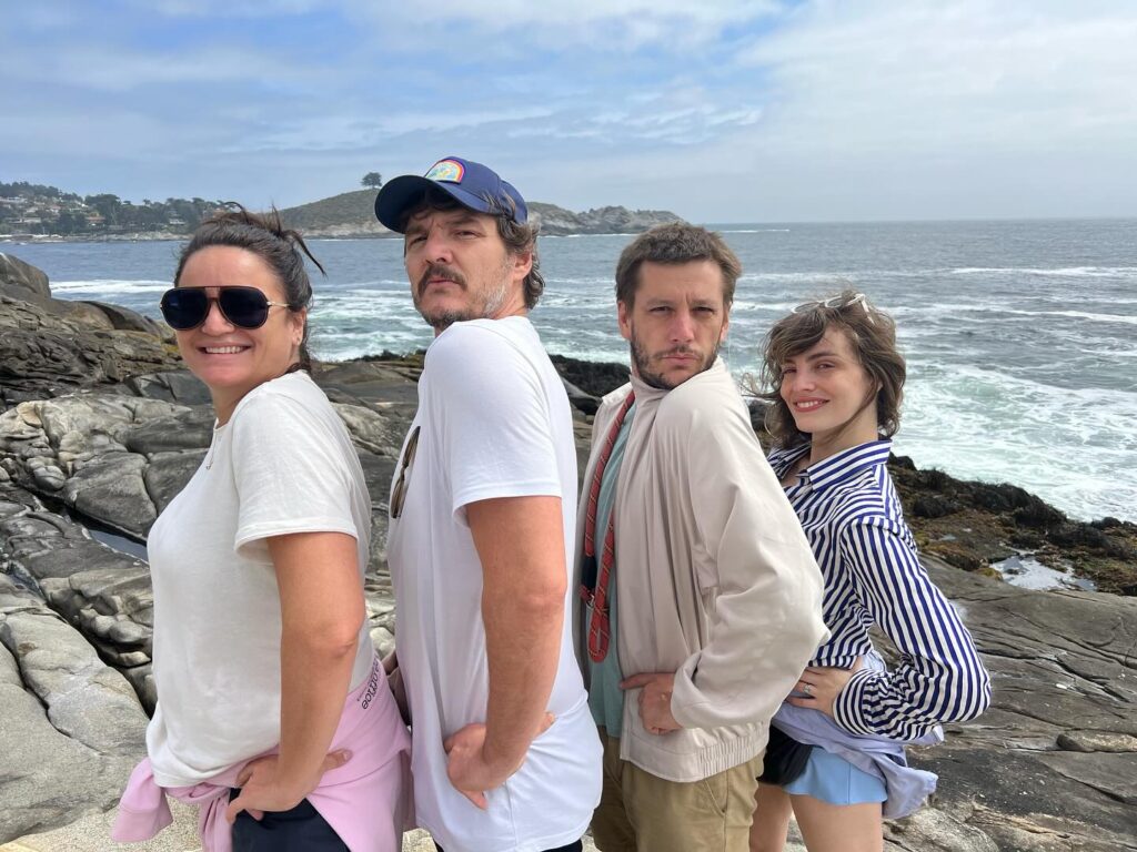 Foto de Nicolás y sus hermanos