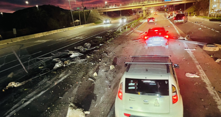 Conductor que protagonizó fatal accidente en Ruta 68 se mantiene internado tras sufrir un ACV