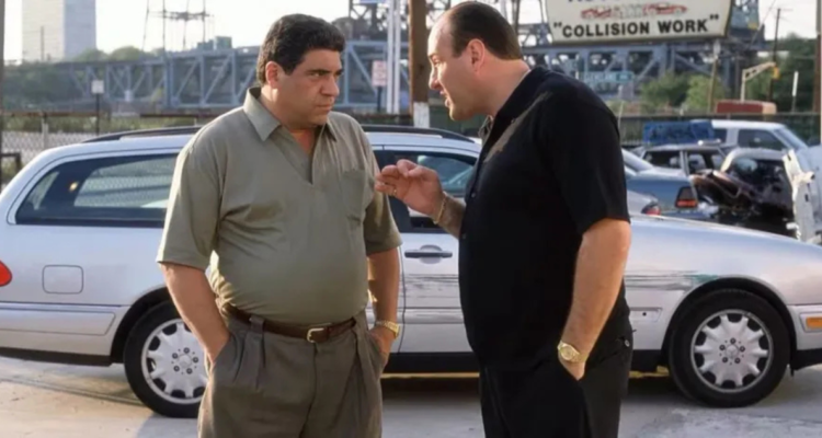 Vincent Pastore y James Gandolfini