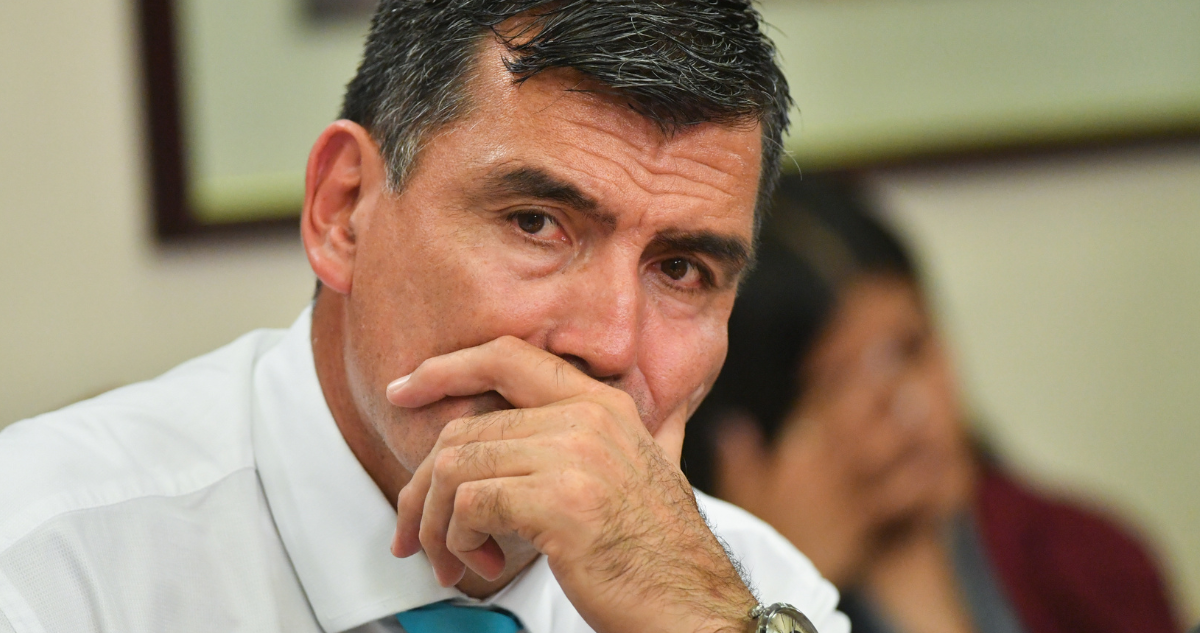 Patricio Briones, diputado PDG: "Los tiempos no están para tantas medidas en tan poco tiempo"