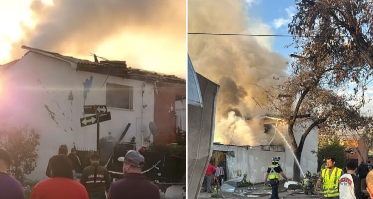 Al menos 5 heridos deja explosión de gas en inmueble de Independencia: Bomberos llegó hasta el lugar