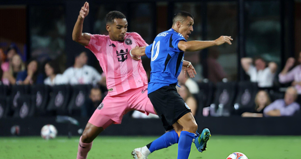 Alexis Sánchez en el Montreal vs Inter Miami