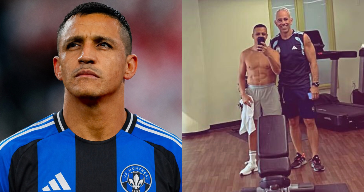 Alexis Sánchez llegando al CF Montreal