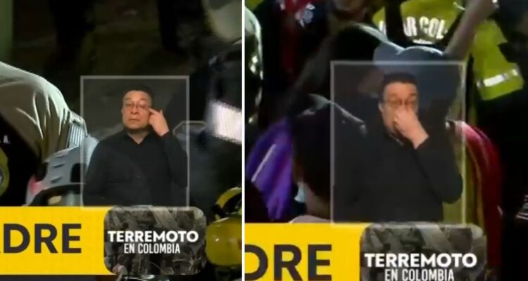 “Es difícil abstraerse”: Intérprete de señas chileno sus lágrimas en en vivo con rescate en Colombia