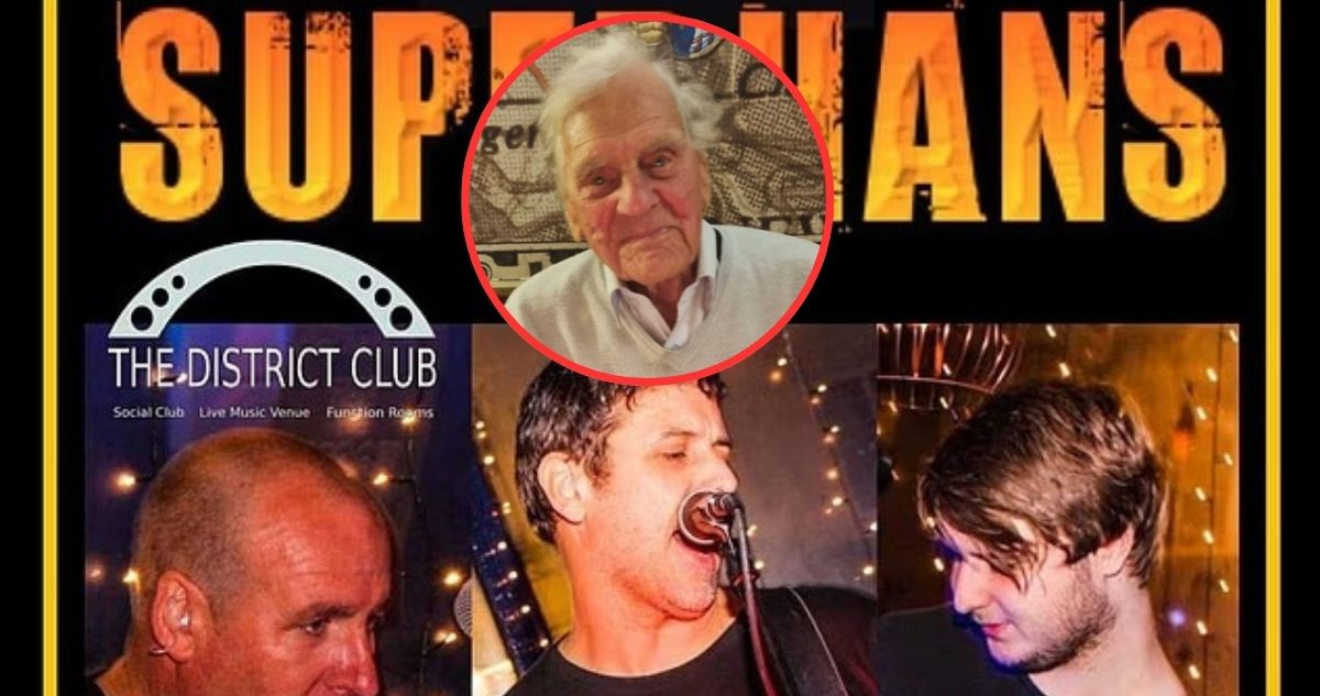 Vivió 102 años y murió tras ser empujado en un pub galés por grupo punk: Solo pidió bajar el volumen