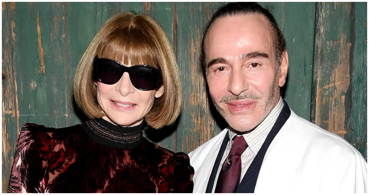 Anna Wintour sale en defensa del polémico John Galliano: “Es muy valiente y refleja la persona que es”