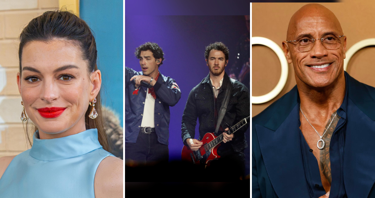 Anne Hathaway, los Jonas Brothers y Dwayne “La Roca” Johnson se consagran como Leyendas de Disney