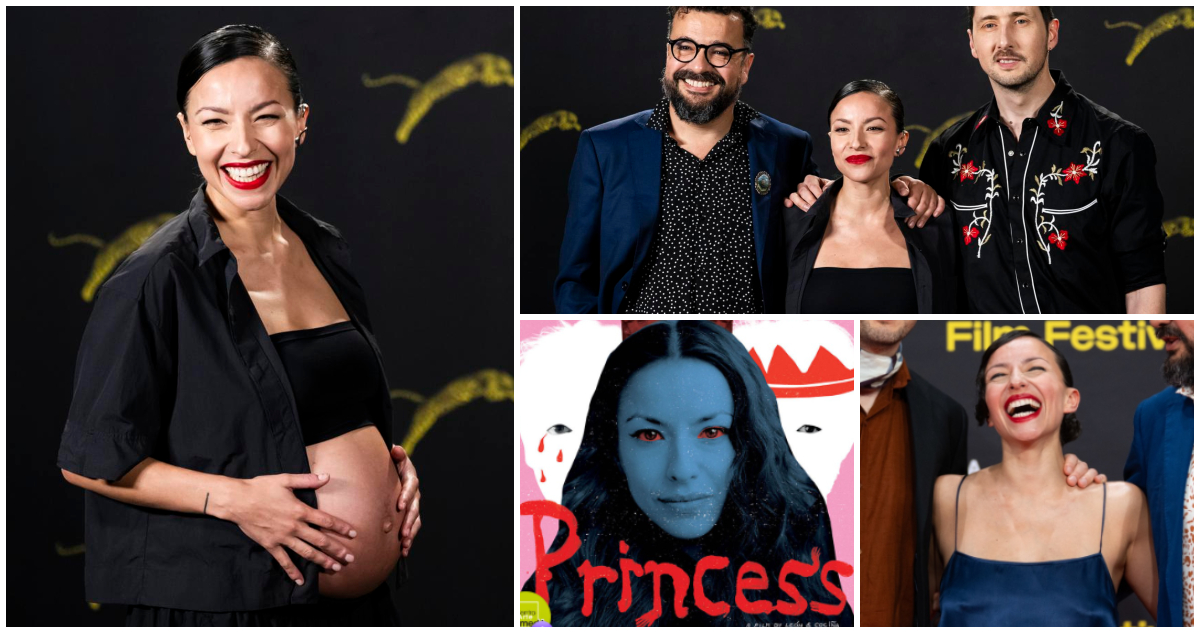 Antonia Giesen brilla en alfombra roja de Locarno: película chilena fue elogiada en el festival