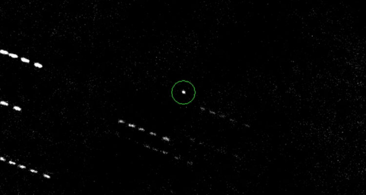 Foto del asteroide Apophis