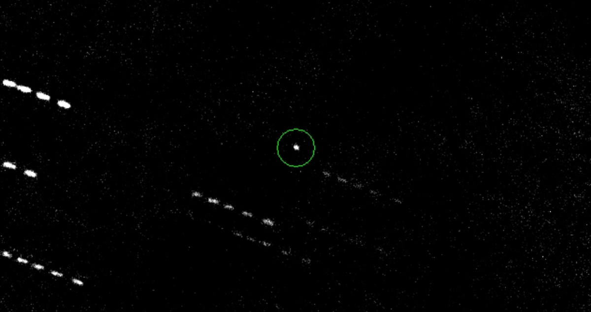 Foto del asteroide Apophis