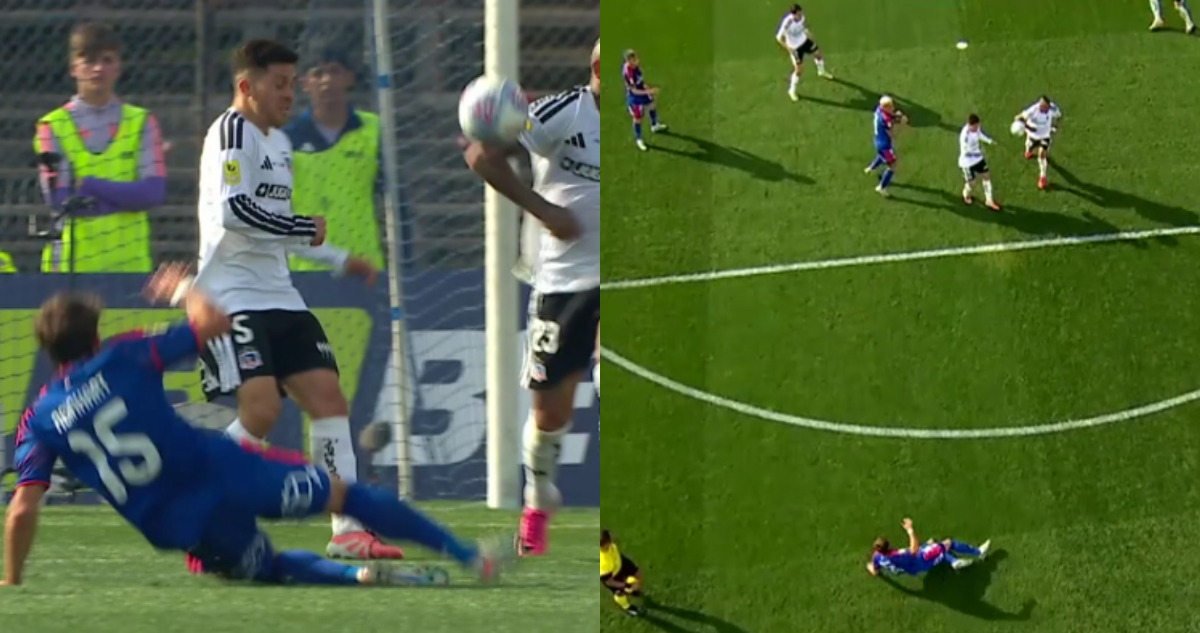 Arturo Vidal mano penal en Superclásico