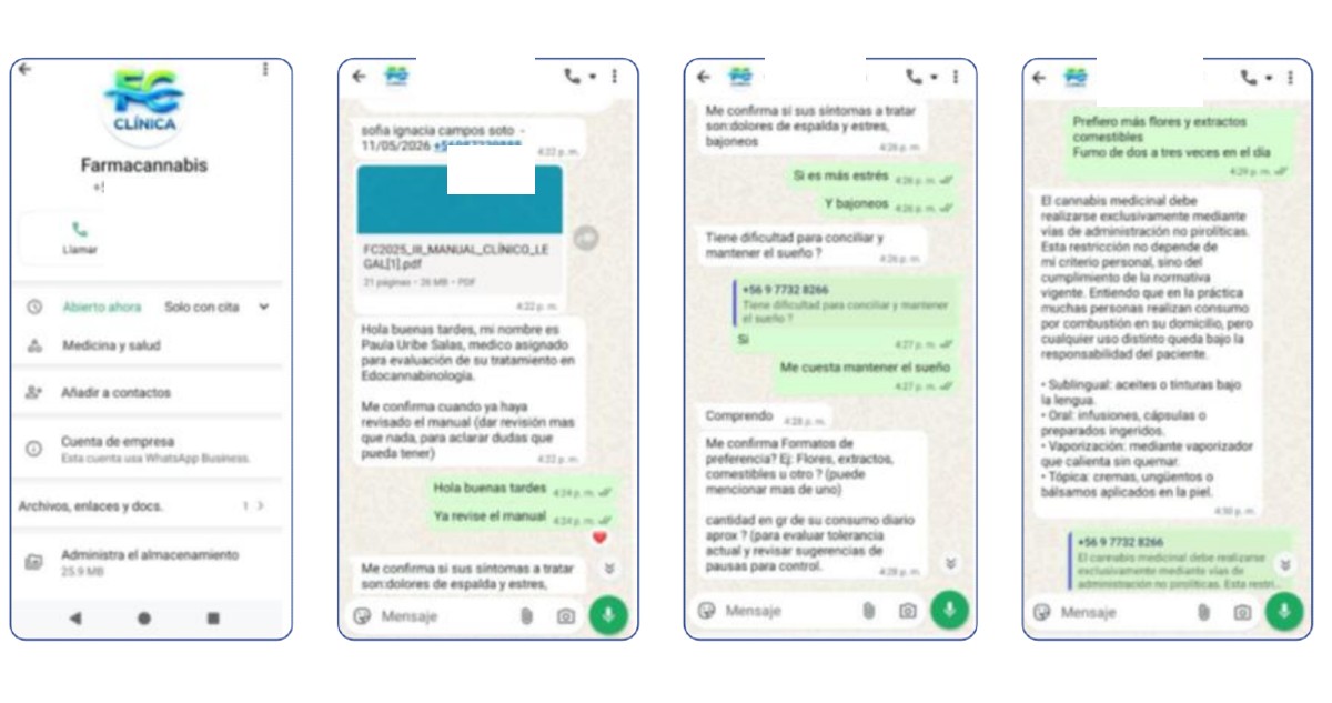 Cómo red ABC1 vendió marihuana a 