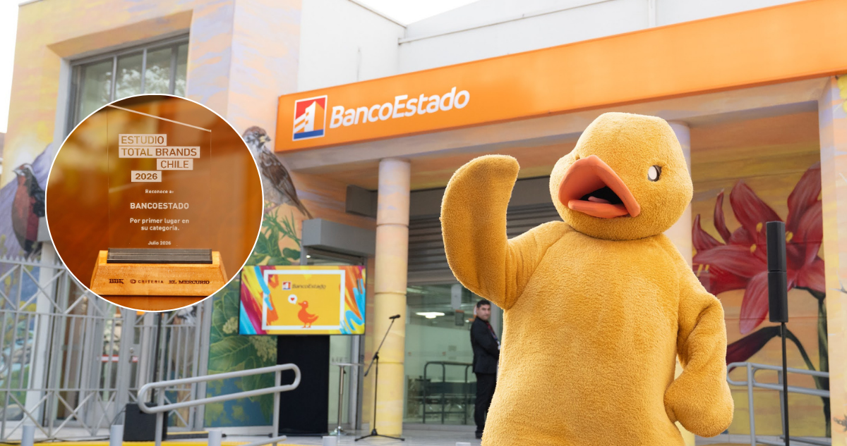 CuentaRUT, CajaVecina y más: Marcas de BancoEstado destacan en estudio ciudadano Total Brands 2026