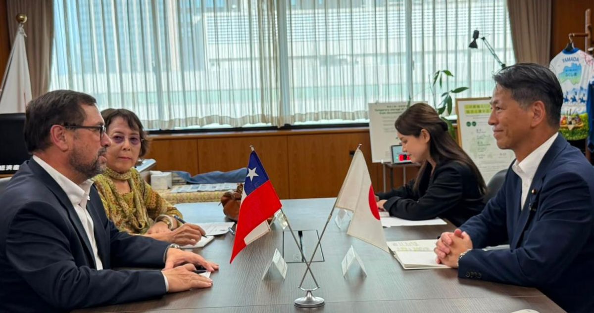 Chile busca profundizar lazos comerciales con Japón y potenciar llegada de nuevas inversiones