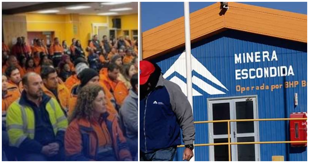 Tensión en Escondida BHP: Sindicato da portazo a propuesta de la empresa durante negociación colectiva