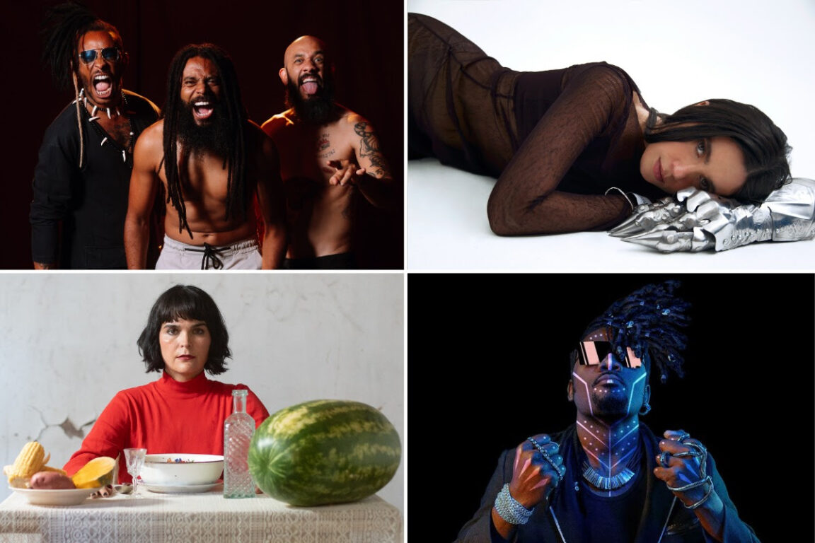 Black Pantera (Brasil) Javiera Mena Camila Moreno Kizaba (República Democrática del Congo) Gentileza artistas.