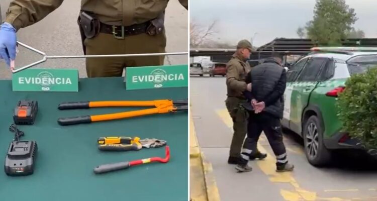 Cae banda “Onda Corta” en San Joaquín: bloqueaban señal de llaves para robar especies desde vehículos