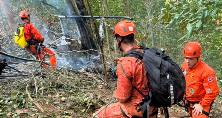 Caída de helicóptero deja cuatro muertos en Río de Janeiro: tres eran turistas colombianas