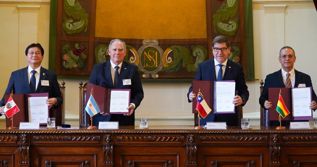 Chile, Argentina, Bolivia y Perú sellan declaración para desarrollar industria de minerales críticos