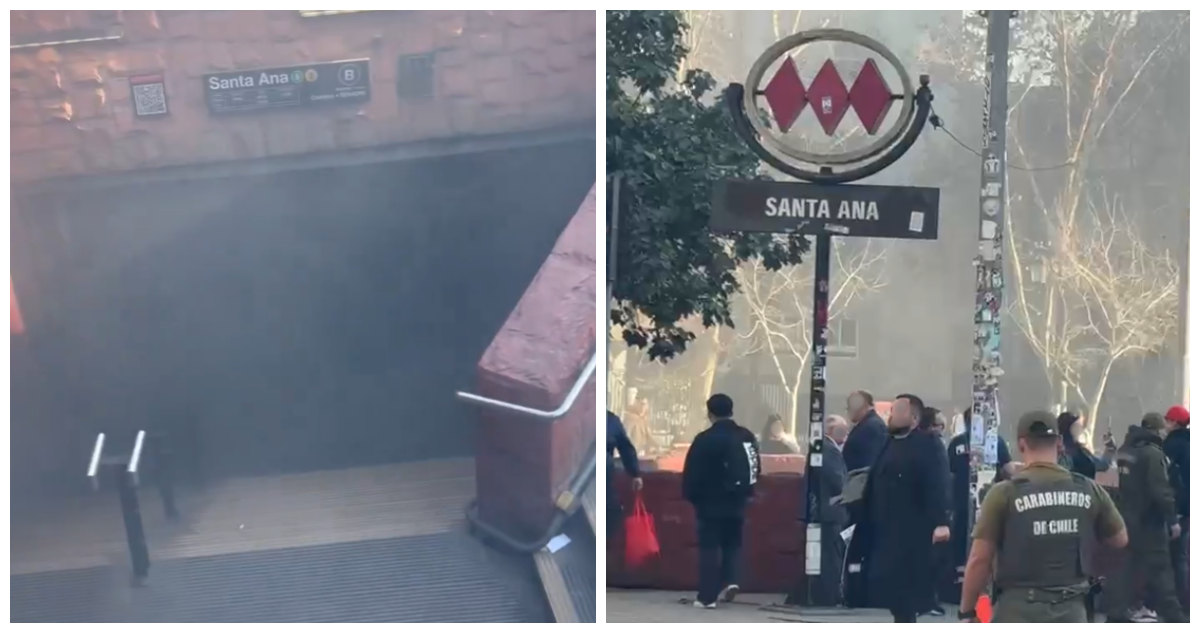 Cierran estación Santa Ana en Línea 5 del Metro por emergencia con emanación de humo
