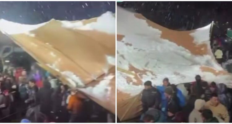 Colapso de carpa sobre participantes de evento en Las Trancas