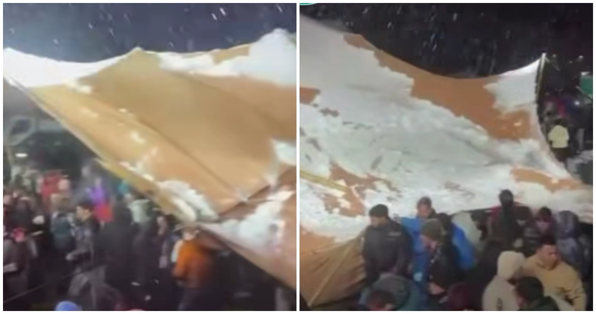 Colapso de carpa sobre participantes de evento en Las Trancas