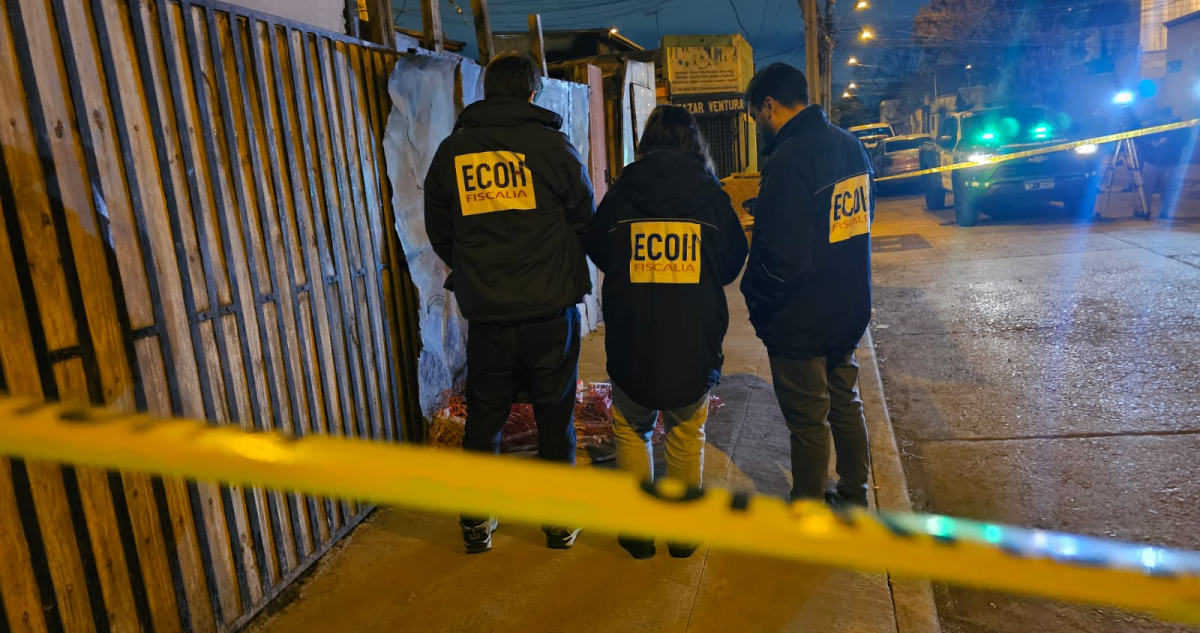 Homicidio frustrado en Conchalí: delincuentes balean a hombre para tomarse una casa y vender droga