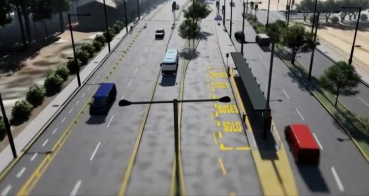 Corredores transporte público en Gran Concepción