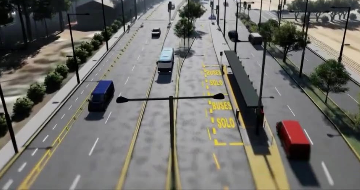 Corredores transporte público en Gran Concepción