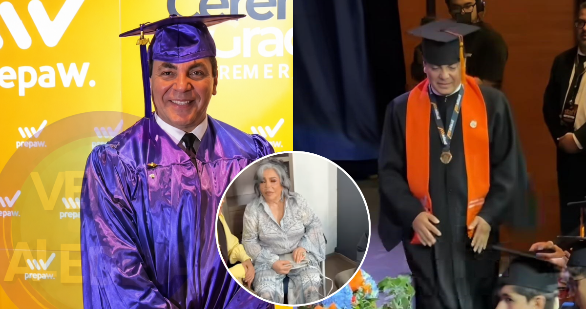 Cristián Castro terminó el colegio