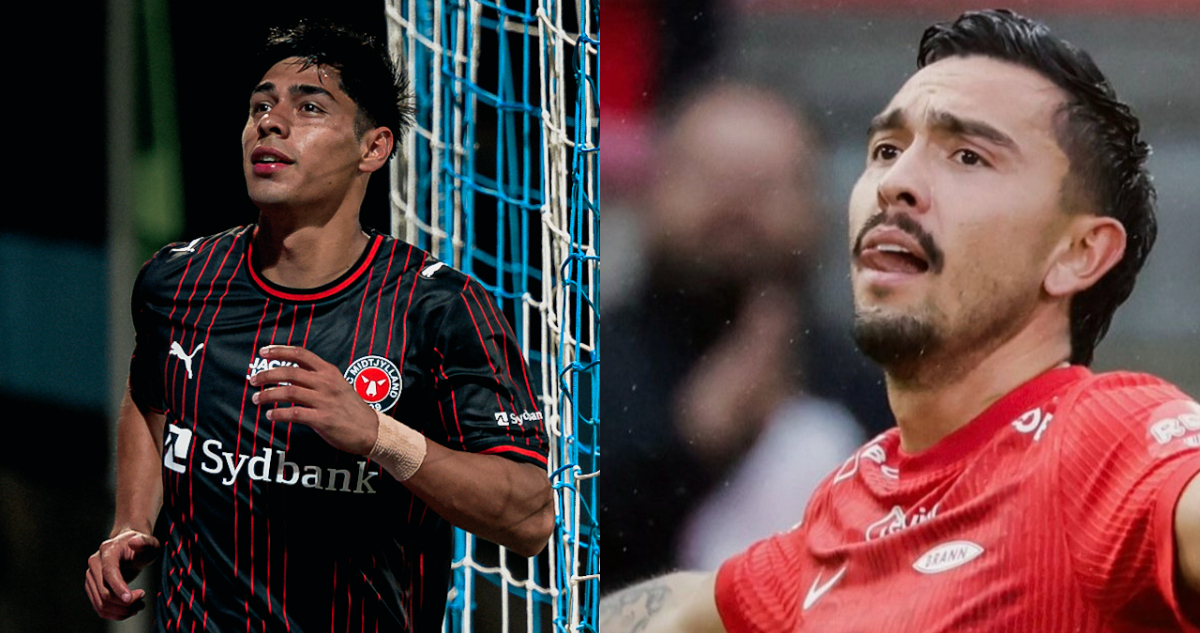 Darío Osorio y su gol junto a Niklas Castro en el Brann