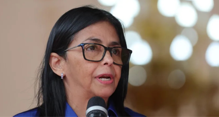 Delcy Rodríguez, presidenta encargada de Venezuela