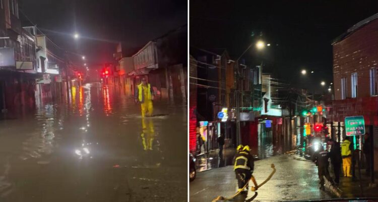 Desborde del río La Toma provoca inundaciones en sector céntrico de Ancud