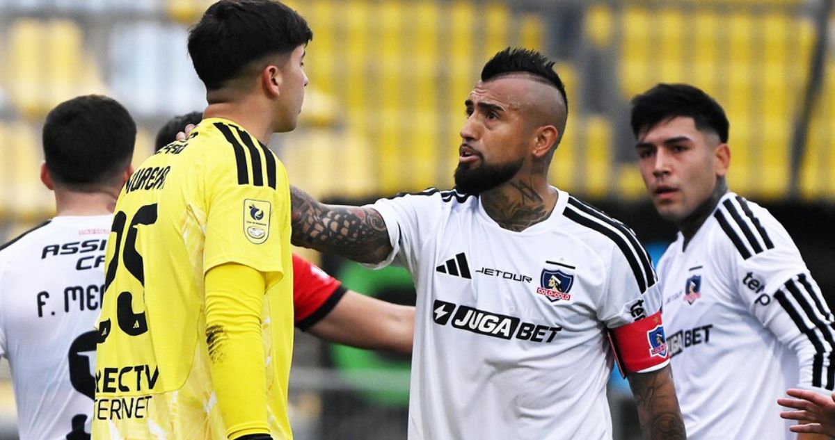 Arturo Vidal no está contento en Colo Colo.