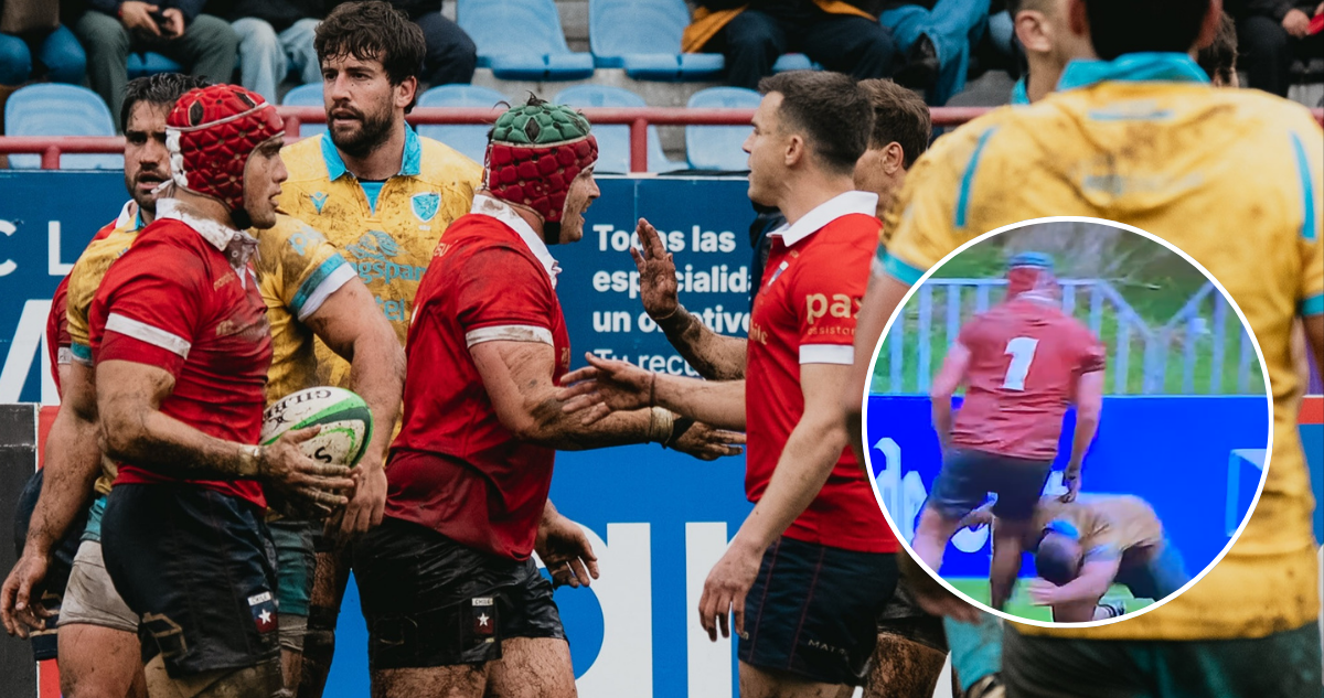 Detallan grave lesión de jugador chileno de rugby tras polémico tackle en triunfo frente a Uruguay