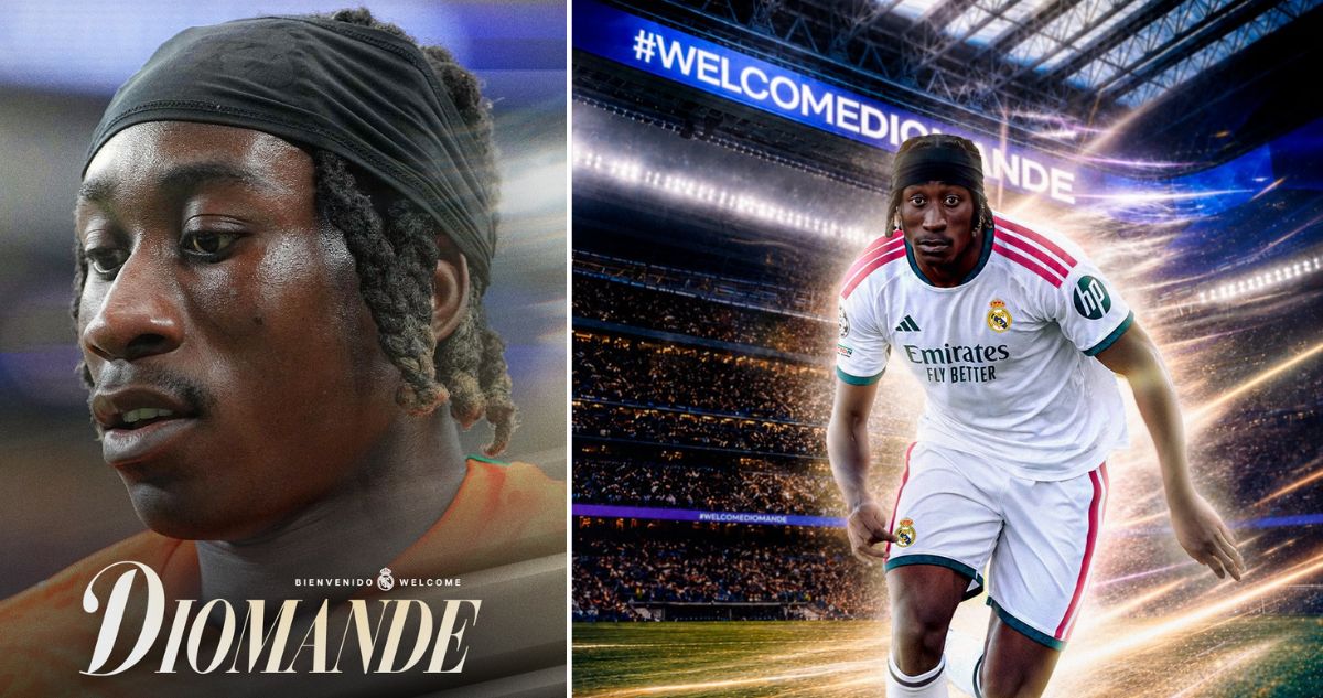 Real Madrid oficializa al marfileño Diomande como refuerzo