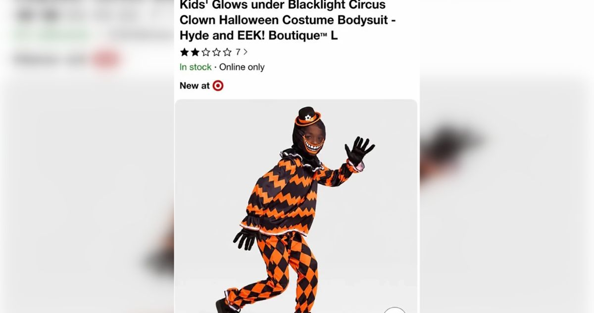 “Es ofensivo”: Retiran polémica disfraz “racista” de Halloween en popular tienda de EE.UU
