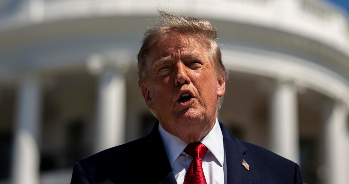 El presidente de EEUU, Donald Trump