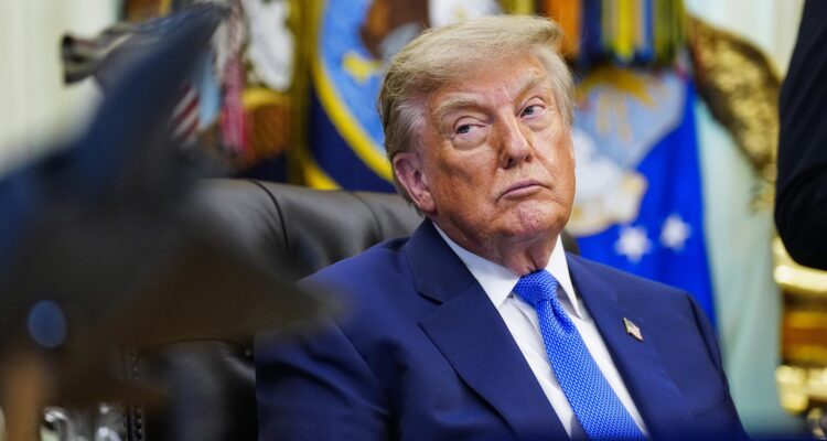 Imagen de archivo del presidente de EEUU, Donald Trump