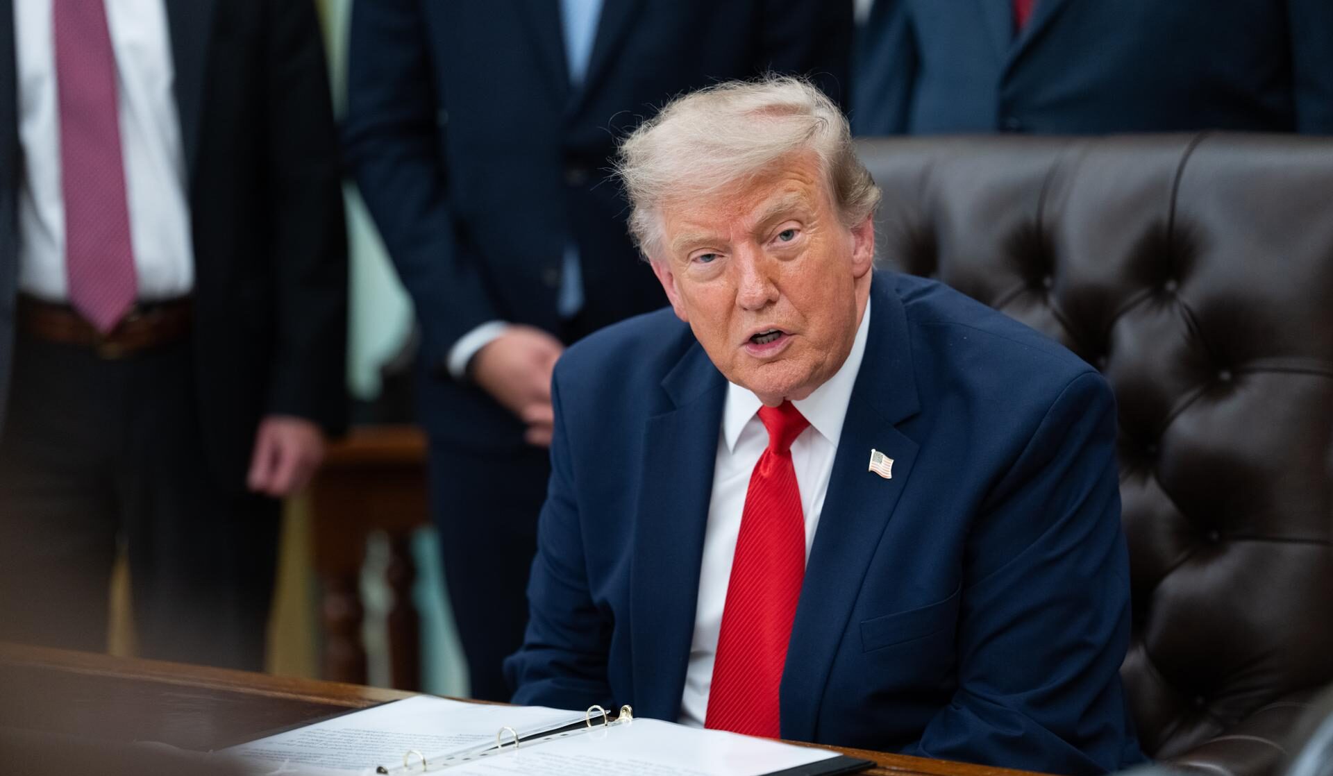 El presidente de EEUU, Donald Trump