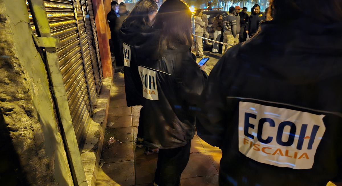 Investigan asesinato a tiros de ciudadano colombiano en Estación Central