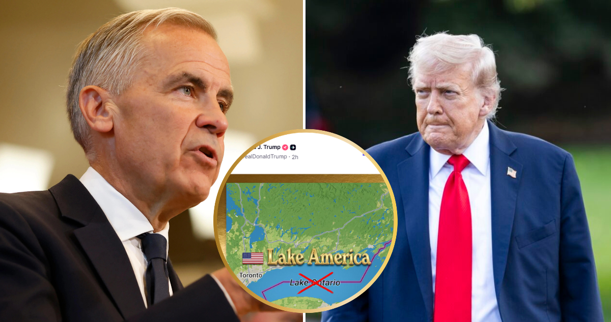 Trump lleva la disputa con Canadá a la geografía: rebautizaría el lago Ontario por "Lago América"