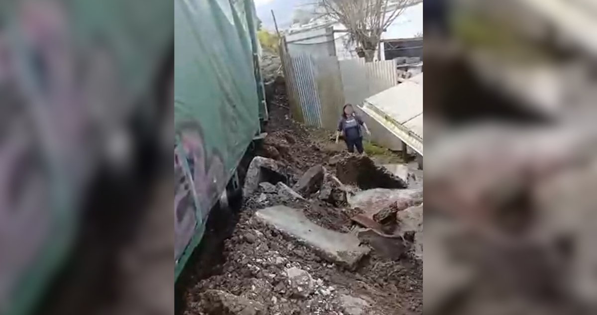EFE apunta a robo de fijaciones y durmientes como posible causa de descarrilamiento en Lota