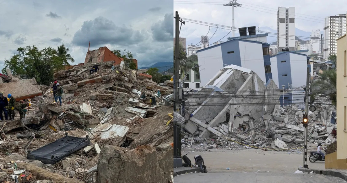 Presidente De la Espriella rectifica y rebaja a 289 la cifra de muertos por terremoto en Colombia