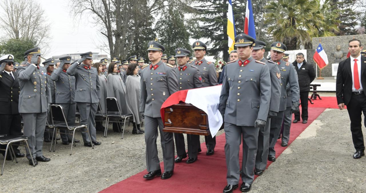 Ejército despide a cabo fallecido en accidente durante patrullaje en Macrozona Sur