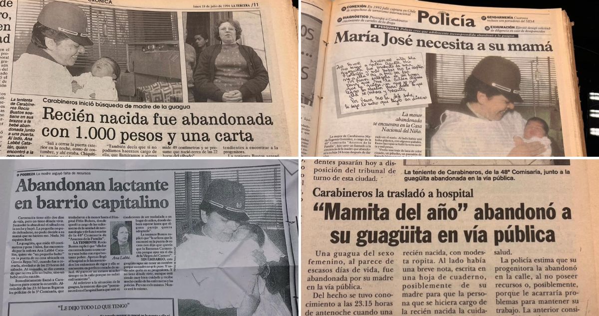 El presente de niña abandonada junto a una carta y $1.000 en Santiago: reveló su historia en TikTok
