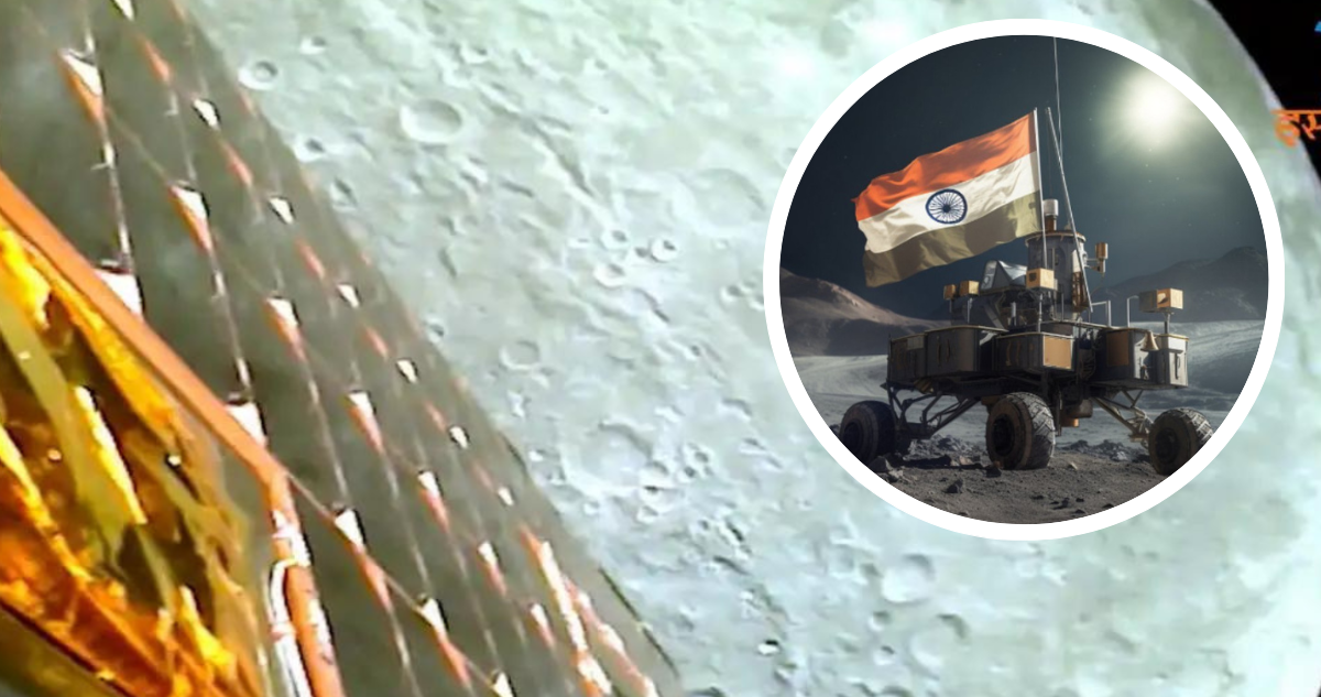 Misión Chandrayaan 3 de la India.