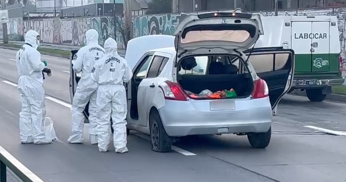 Un hombre baleado deja emboscada a tiros en importante avenida de Cerrillos
