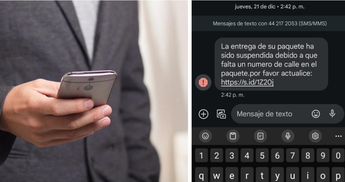 Si te llega uno de estos mensajes, no abras el enlace: la masiva estafa por SMS que engaña a chilenos